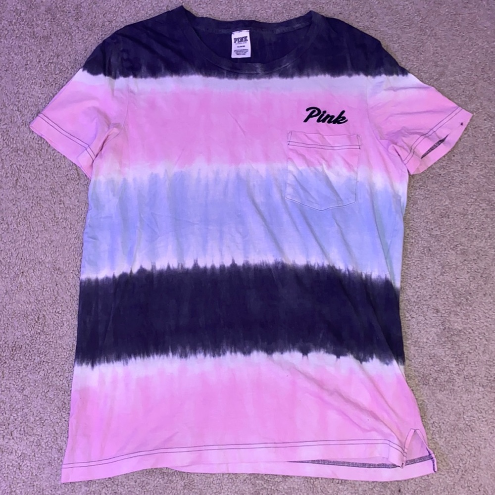 Tie Dye Victoria Secret PINK T-shirt